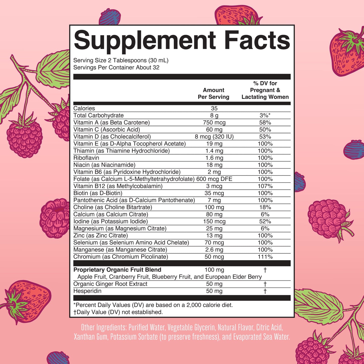KIDRAX® Prenatal & Postnatal Liquid Multivitamin