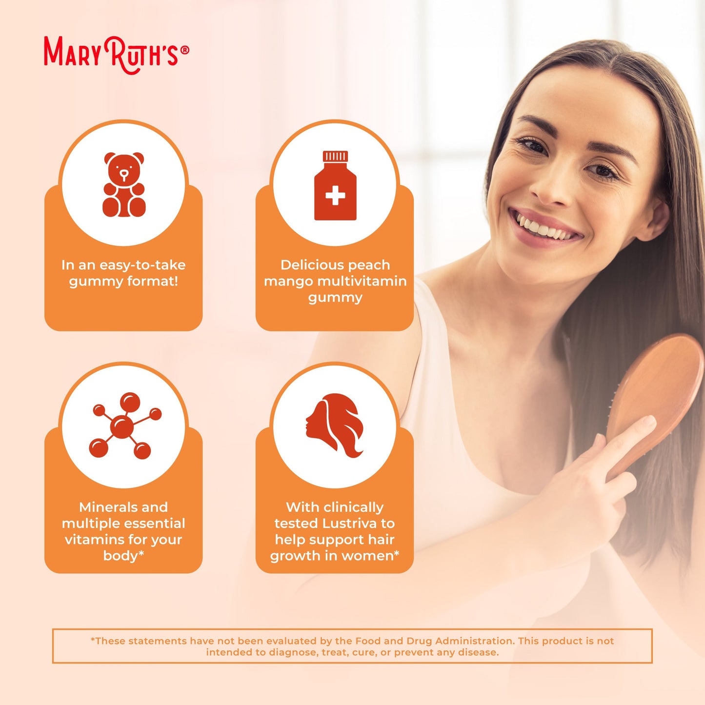 KIDRAX® Multivitamin + Hair Growth Gummies