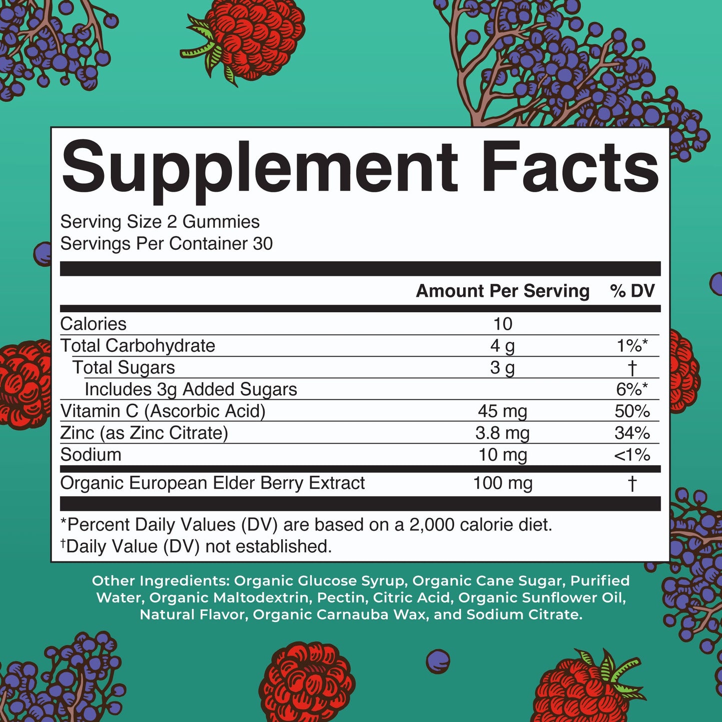 KIDRAX® Organic Kids Immunity Gummies