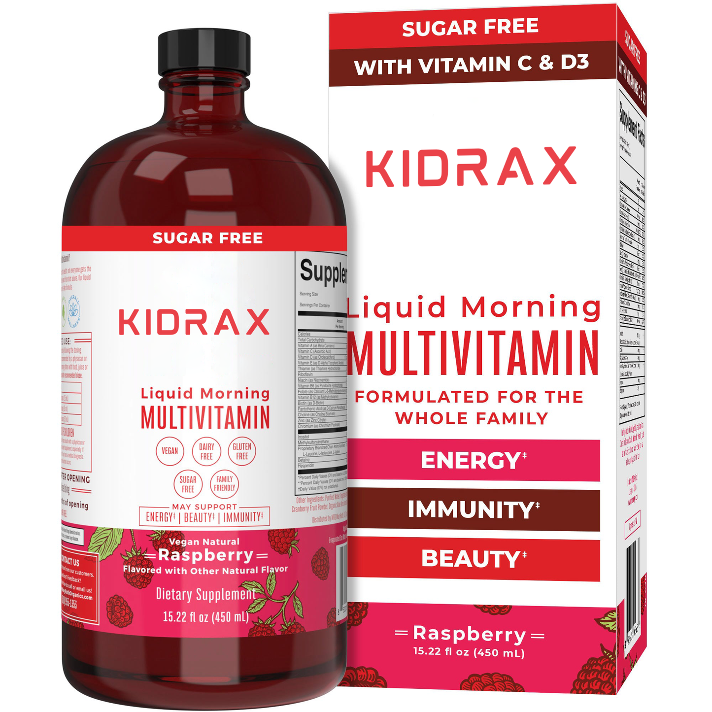 KIDRAX® Liquid Morning Multivitamin 15.22oz