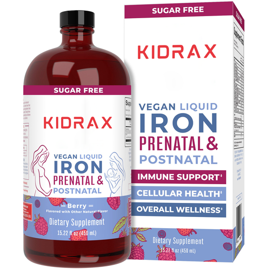 KIDRAX® Prenatal & Postnatal Liquid Iron