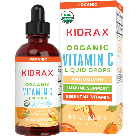 KIDRAX® Organic Vitamin C Liquid Drops