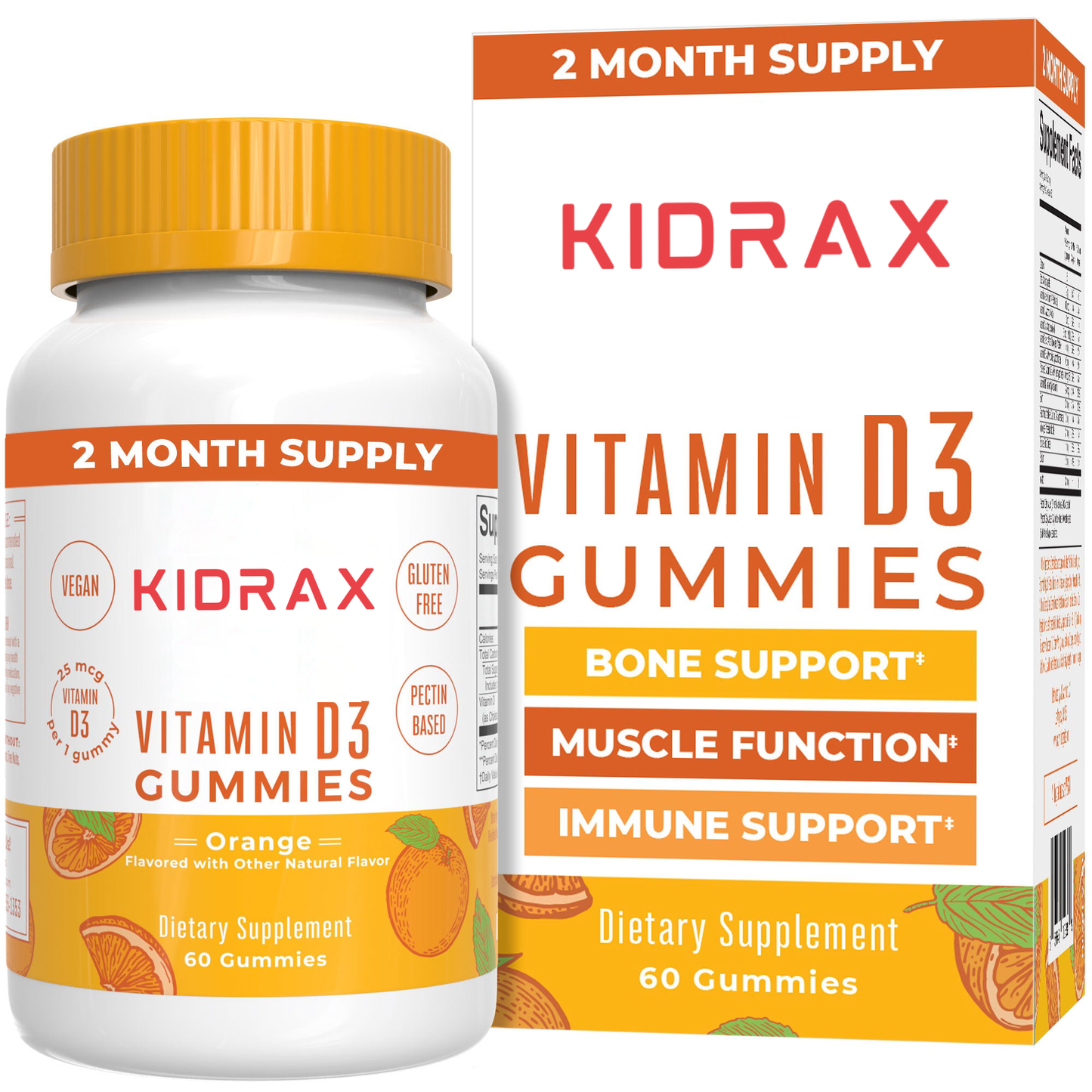 KIDRAX® D3 Gummies