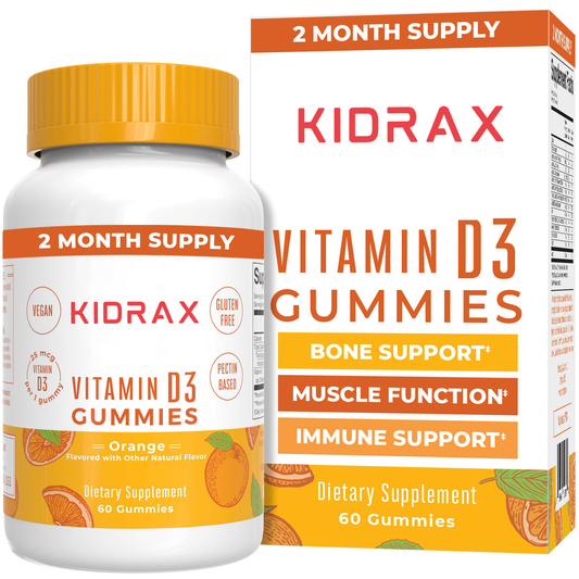 KIDRAX® D3 Gummies
