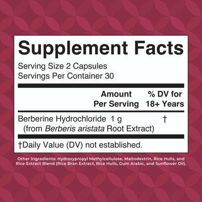 KIDRAX® Berberine Capsules