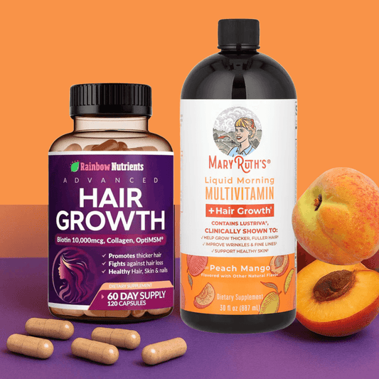 KIDRAX® TRATAMIENTO COMPLETO | Multivitamínico M ruths+ Hair Growth |  LOGRA UN CABELLO DE ENSUEÑO DESDE LOS PRIMEROS 7 DÍAS