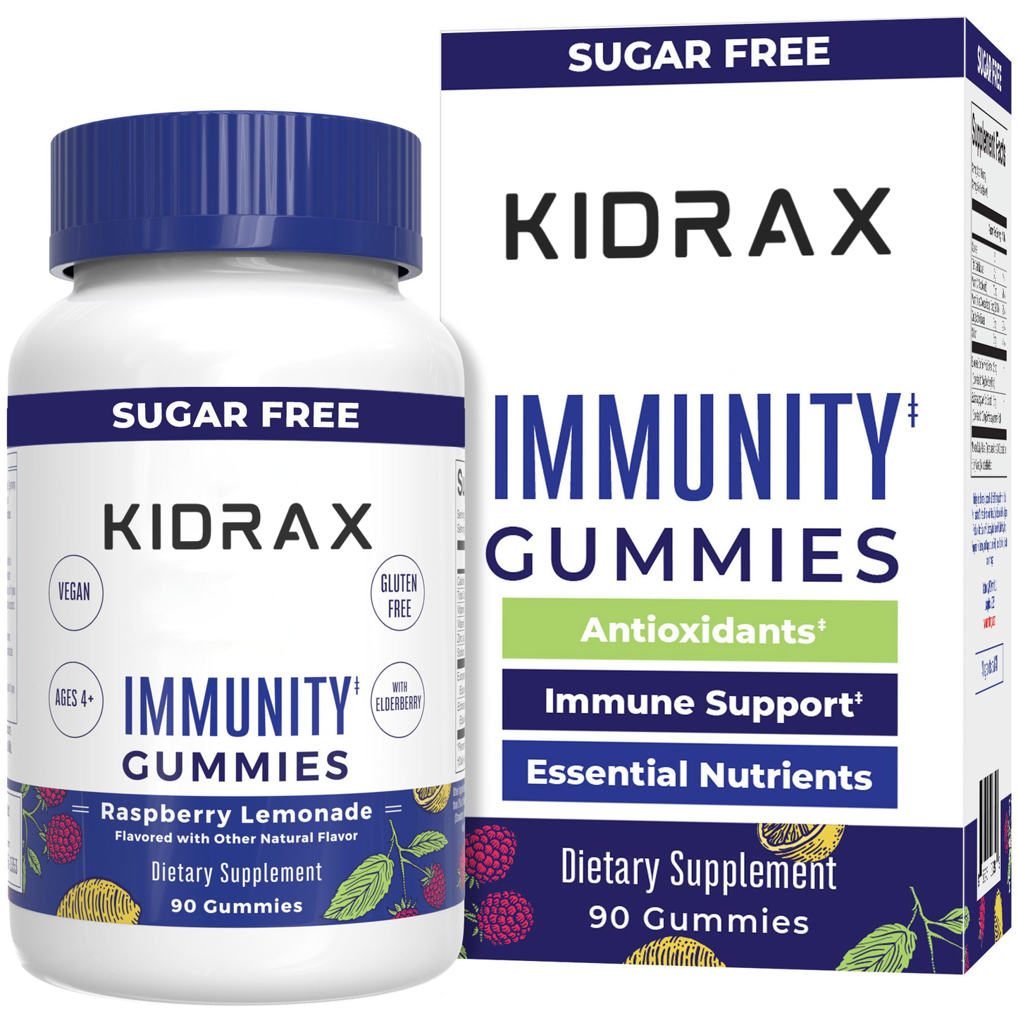 KIDRAX® Sugar Free Immunity Gummies