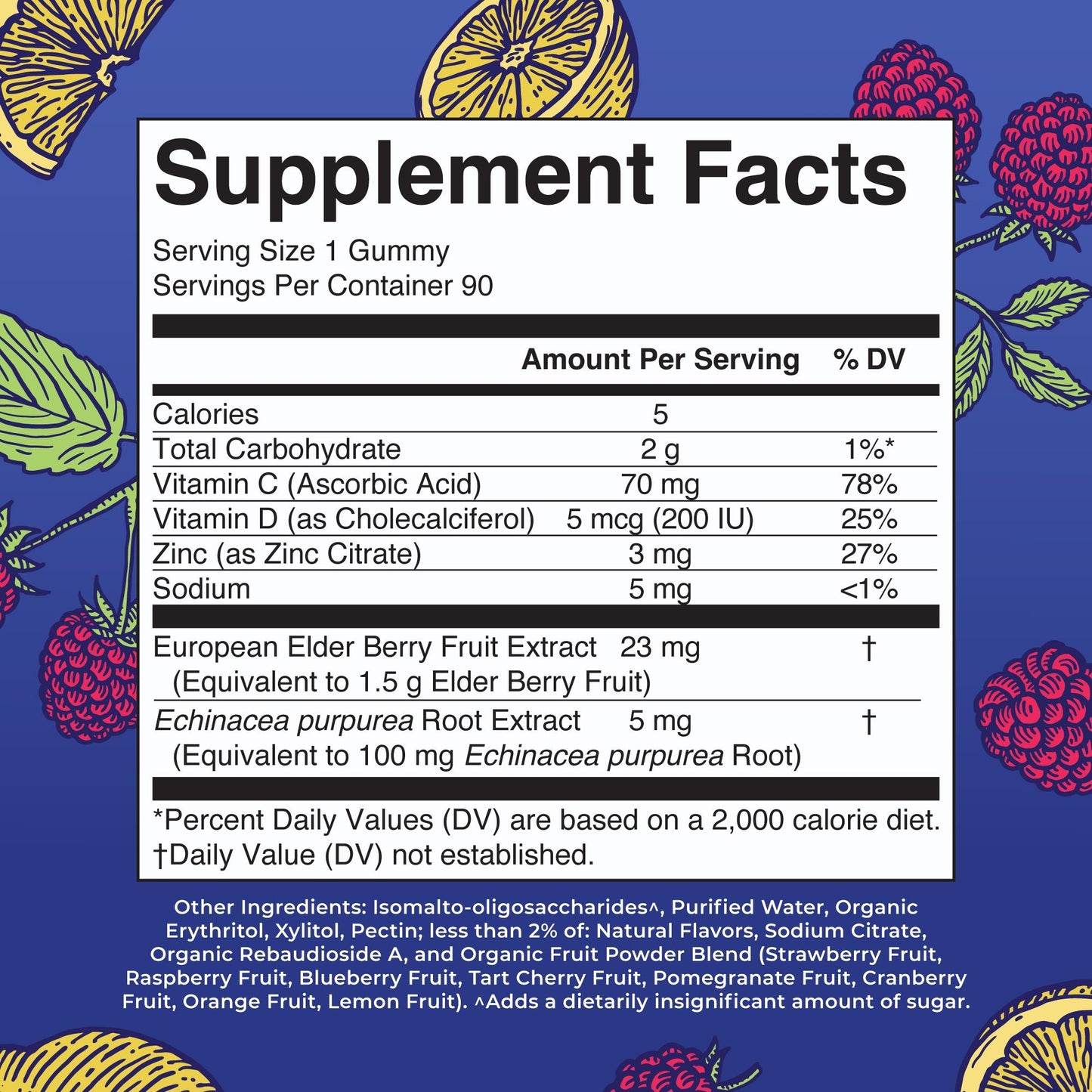 KIDRAX® Sugar Free Immunity Gummies