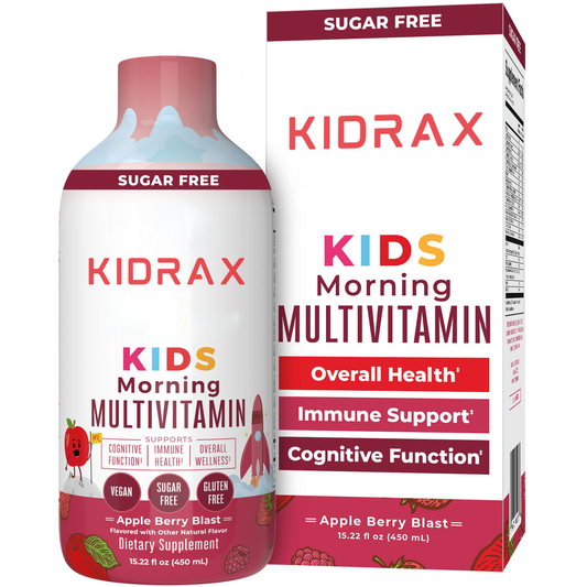 KIDRAX® Kids Liquid Morning Multivitamin (Apple Berry)