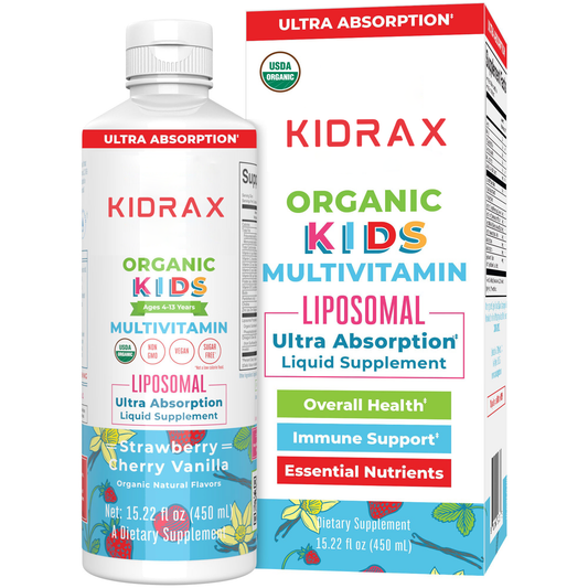 KIDRAX® Organic Kids Multivitamin Liposomal