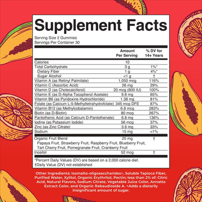 KIDRAX® Men's Multivitamin Gummies