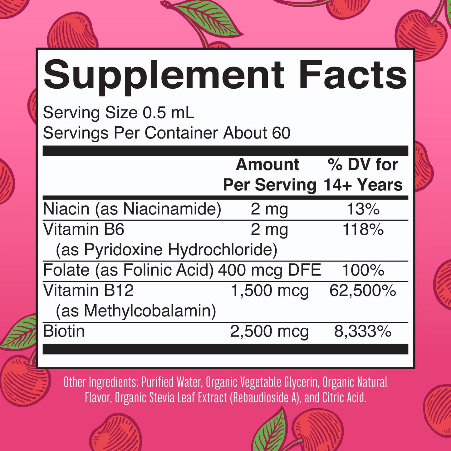 KIDRAX® Vegan B-Complex Drops