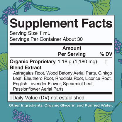 KIDRAX® Organic Kids Focus & Attention Liquid Drops