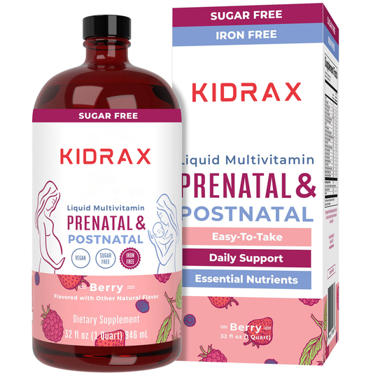 KIDRAX® Prenatal & Postnatal Liquid Multivitamin