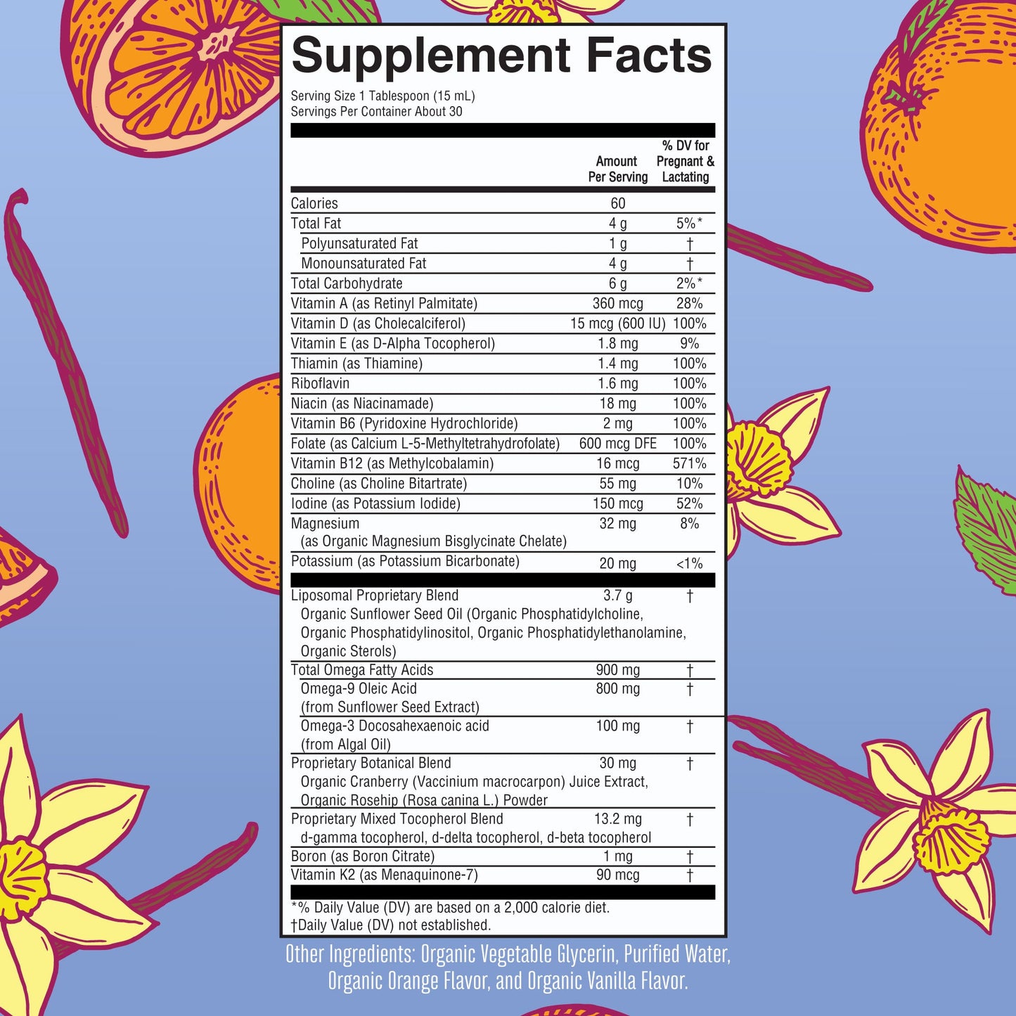 KIDRAX® Prenatal & Postnatal Multivitamin Liposomal